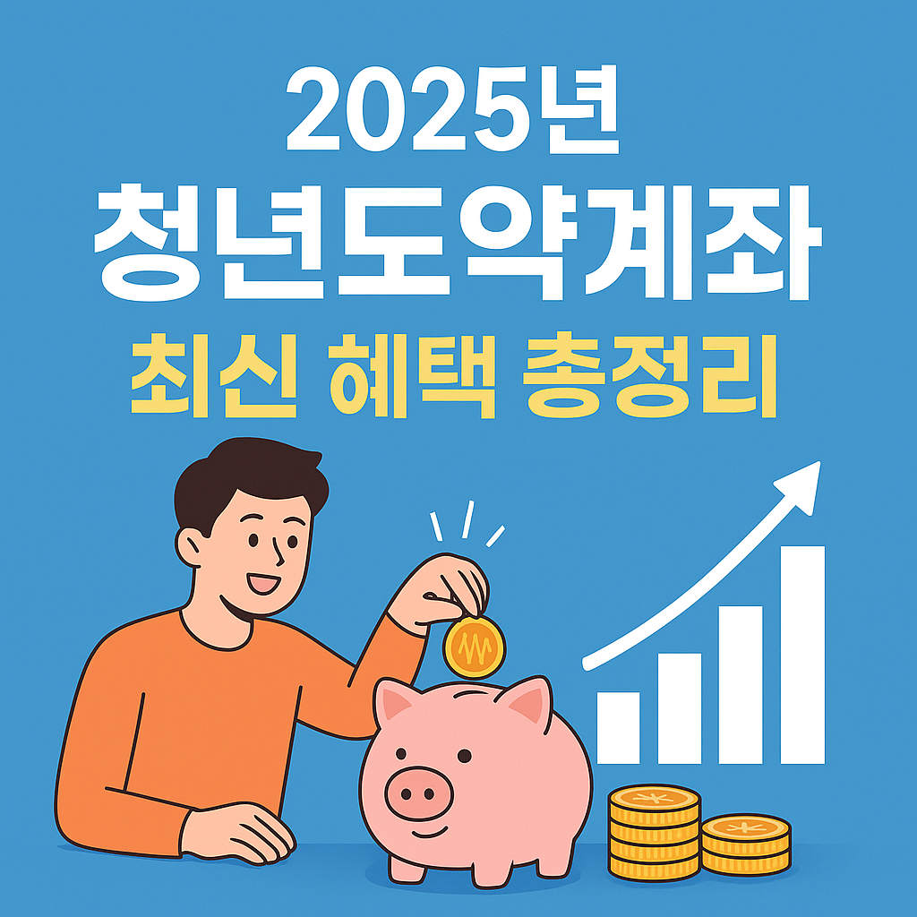 💰 2025년 청년도약계좌 최신 혜택 총정리 – 청년이라면 꼭 알아야 할 신청 꿀팁